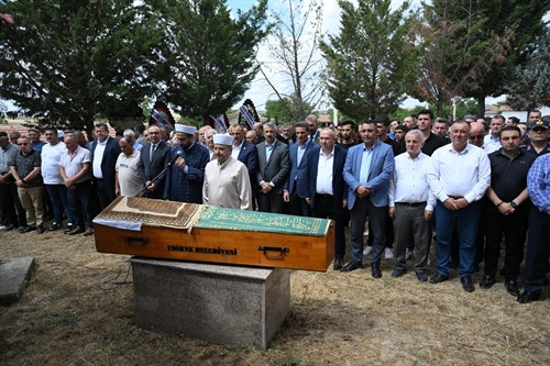 Vali Soytürk Hayri Baruş’un Cenaze Töreni’ne Katıldı