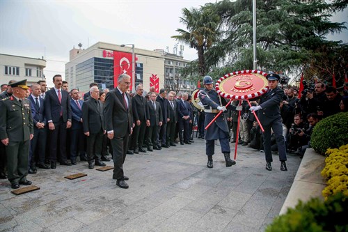 Gazi Mustafa Kemal Atatürk, Vefatının 87. Yılında Törenle Anıldı
