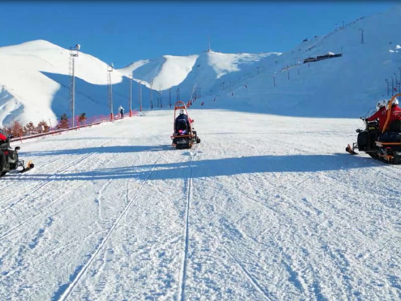 Palandöken’de Çığ Bölgesinde Kayak Yapanlara İdari Yaptırım Uygulandı