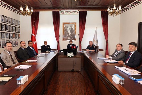 Vali Yiğitbaşı Aylık Asayiş Verilerini Basınla Paylaştı