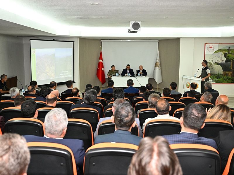 Erzurum’da “Orman Yangınları ve Genel Tedbirler Toplantısı” Düzenlendi