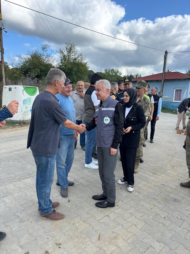 Vali Turan, Demirköy Karacadağ Köyüne ziyarette bulundu…
