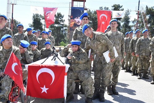 TEMSİLİ ASKERLİK YEMİN TÖRENİ