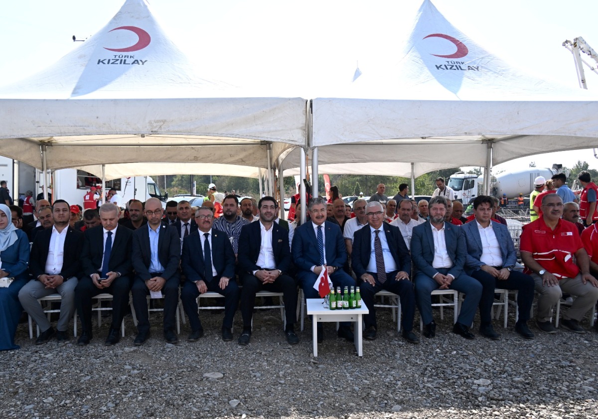 Türk Kızılay Osmaniye Aşevi'nin Temeli Atıldı