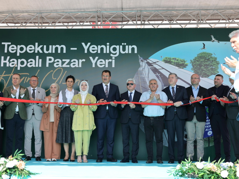 Vali Doğan Tepekum ve Yenigün Kapalı Pazar Yerlerinin Açılışına Katıldı