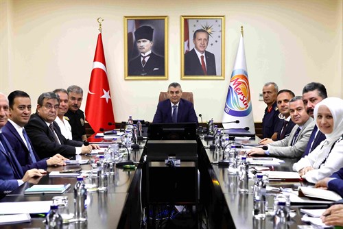VALİMİZ SAYIN ATİLLA TOROS BAŞKANLIĞINDA, KURUM MÜDÜRLERİ İLE DEĞERLENDİRME VE KOORDİNASYON TOPLANTISI GERÇEKLEŞTİRİLDİ
