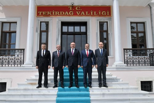 İstanbul Vali Yardımcıları ve Başakşehir Kaymakamı Vali Soytürk’ü Ziyaret Etti