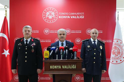 Asayiş ve Güvenlik Koordinasyon Değerlendirme Toplantısı, Valimiz İbrahim Akın Başkanlığında Yapıldı