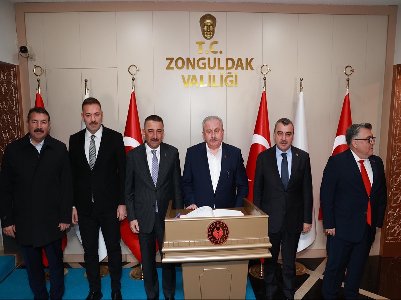 TBMM 29. Başkanı Prof. Dr. Mustafa Şentop Valiliğimizi Ziyaret Etti