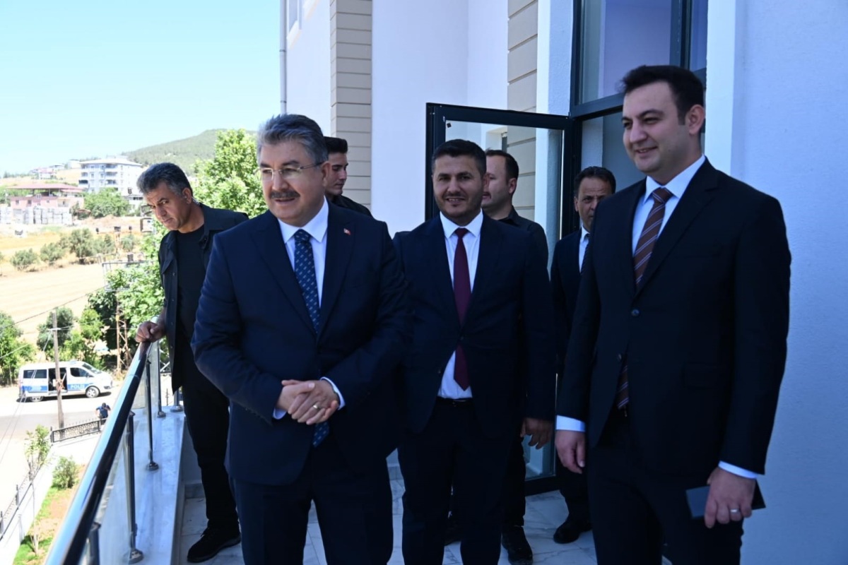 Vali Yılmaz, Yapımı Tamamlanan Hasanbeyli Hükümet Konağında İnceleme Bulundu