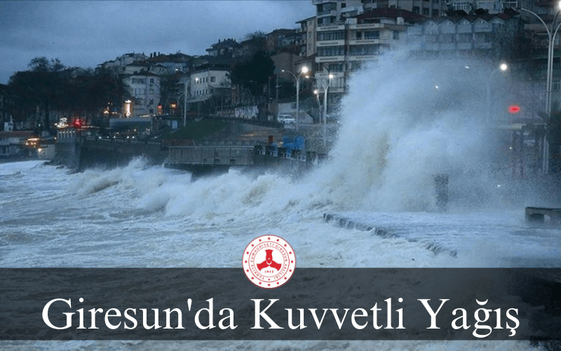 Giresun'da Kuvvetli Yağış Bekleniyor: Vatandaşlara Uyarı