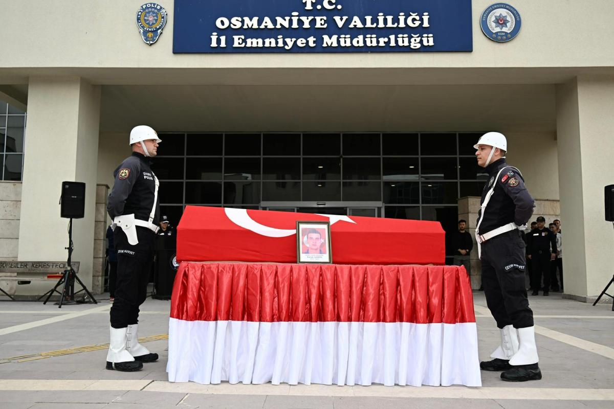 Şehidimiz Polis Memur Faruk Şahin için Cenaze Töreni Düzenlendi