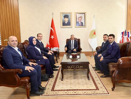 PTT’nin 185. Kuruluş Yıl Dönümü Dolayısıyla Vali Ünlüer’e Ziyaret