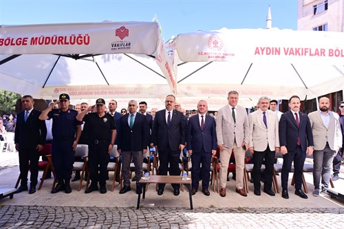 Valimiz Yakup Canbolat'ın Katılımıyla Nasuh Paşa Külliyesi Hizmete Açıldı