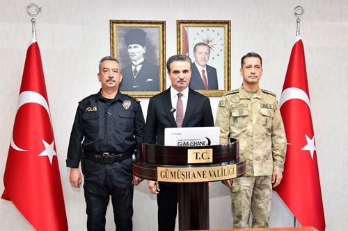 Vali Baruş “Huzur şehri” Gümüşhane’nin asayiş rakamlarını açıkladı
