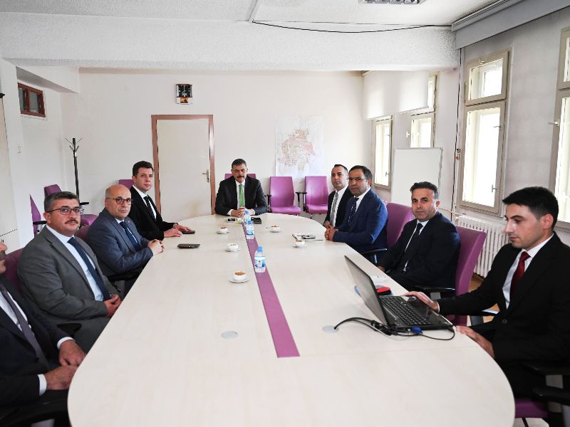 Vali Mustafa Çiftçi, Kültür Varlıklarını Koruma Bölge Müdürlüğünü Ziyaret Etti