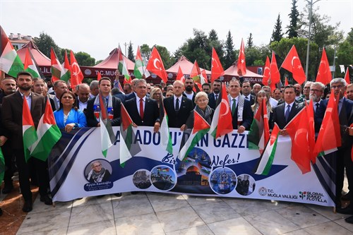 Valimiz Sayın Dr. İdris Akbıyık Küresel Sumud Filosu’na Destek Programına Katıldı