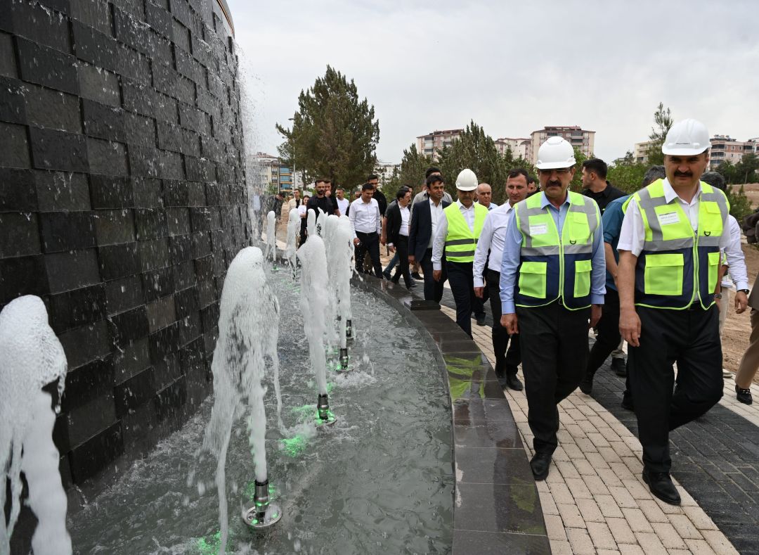 Valimiz, Yaşar Kemal Kent Ormanı’nda İncelemelerde Bulundu