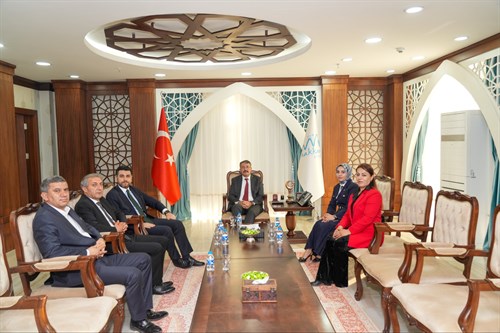 AK Parti Çevre ve Şehircilik Politikaları Başkan Yardımcısı Mustafa Kenan Yılmaz'dan Vali Çelik'e Ziyaret