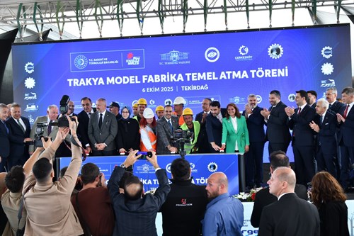 Bakan Kacır ve Vali Soytürk Trakya Model Fabrika Temel Atma Töreni’ne Katıldı