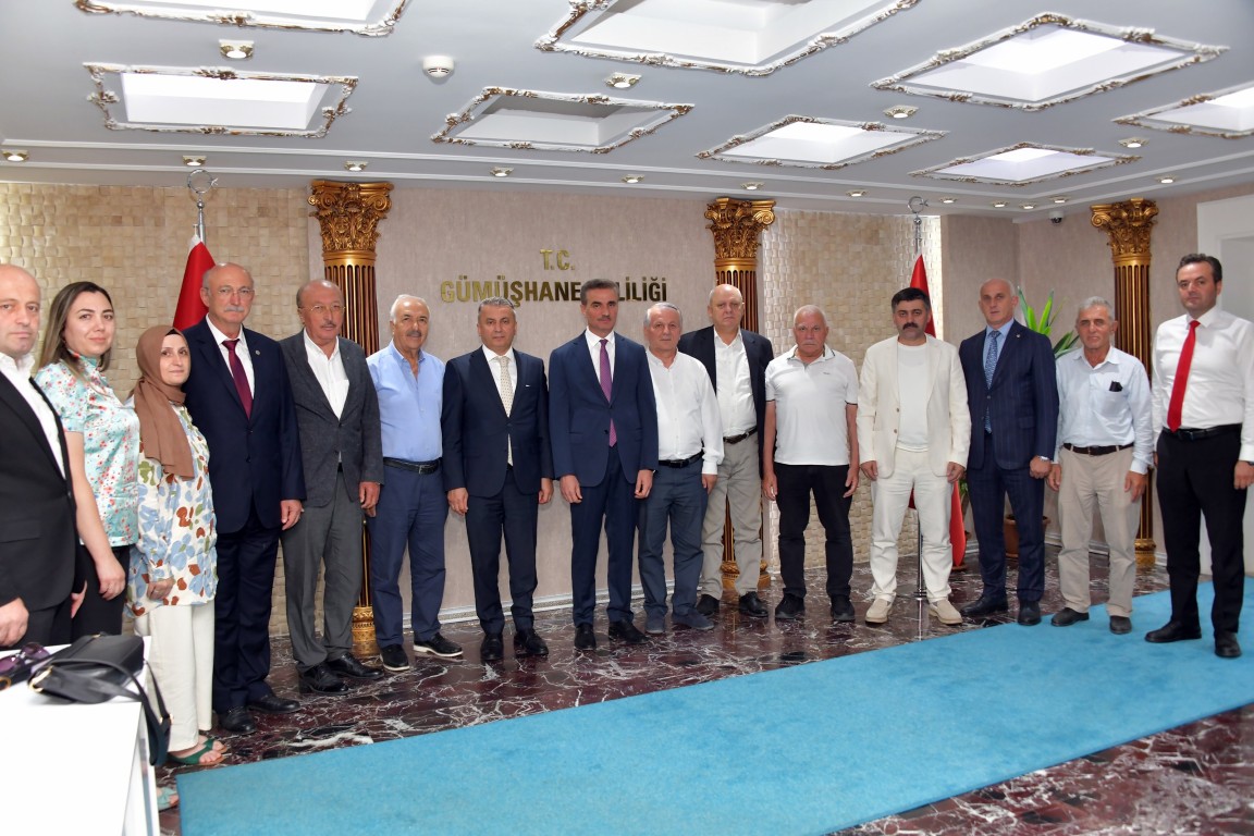 Valimiz Aydın Baruş GÜSİAD Heyetini Makamında Kabul Etti