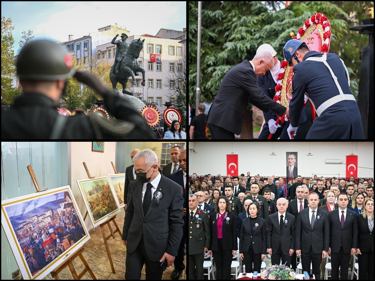 10 Kasım'da Türkiye Cumhuriyetimizin kurucusu Büyük Önder Gazi Mustafa Kemal Atatürk'ü saygı, özlem, şükran ve rahmetle andık.