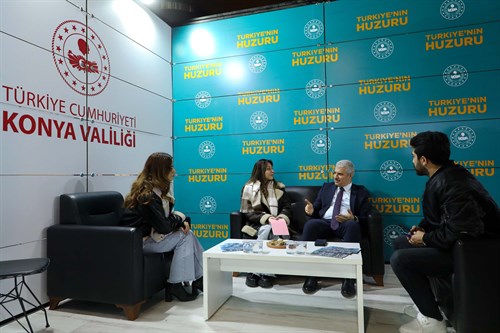 Valimiz İbrahim Akın, İç Anadolu Kariyer Fuarı’nda Gençlerle Buluştu