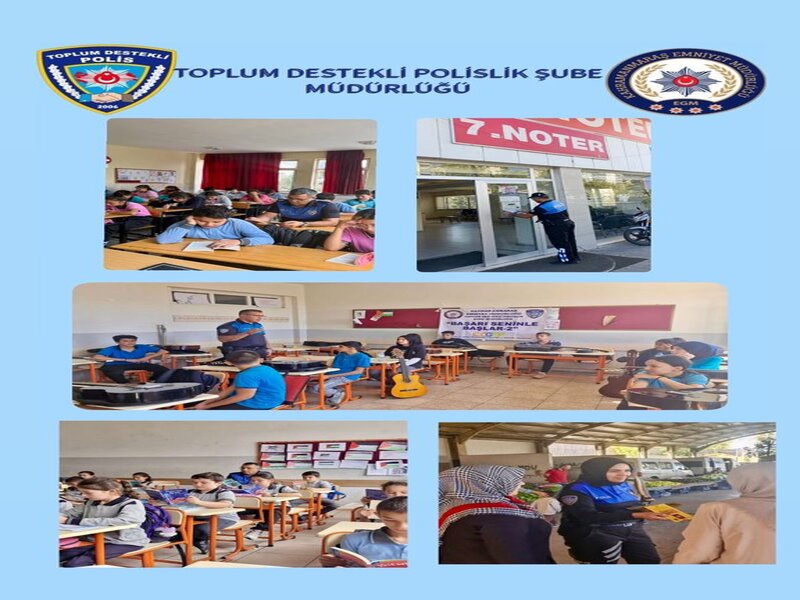 Kahramanmaraş Emniyetinden Öğrencilere ve Vatandaşlara Kapsamlı Bilgilendirme; "Başarı Seninle Başlar-2" Projesiyle Yüzlerce Kişiye Ulaşıldı