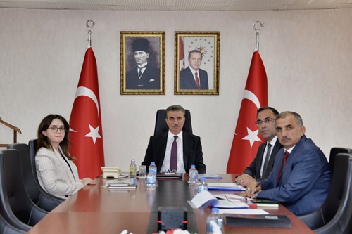 Valimiz Aydın Baruş İçişleri Bakanımız Ali Yerlikaya Başkanlığında Gerçekleştirilen VKS Toplantısına Katıldı