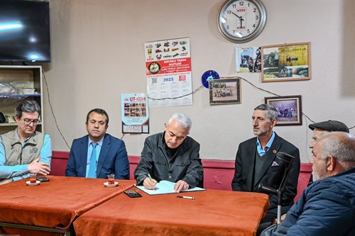 Vali Turan, Dereköy köyüne ziyarette bulundu…