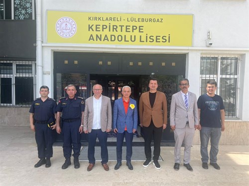Vali Turan, Kepirtepe Anadolu Lisesini ziyarette bulundu…