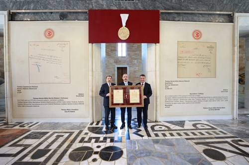 Samsun’a İstiklal Madalyası Takdim Töreni