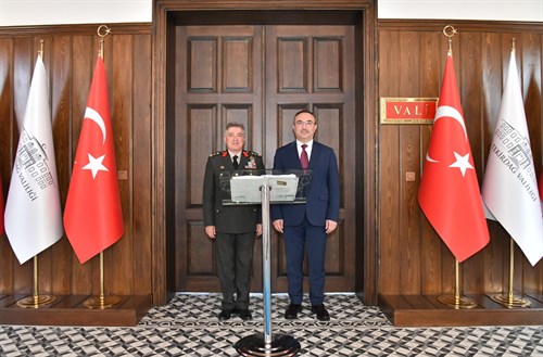 5’inci Kolordu Komutanı Alper Veda Ziyaretinde Bulundu