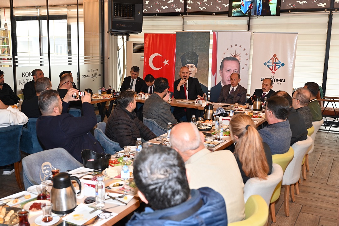 Vali Canalp, Batman’da Görev Yapan Basın Mensuplarını Ağırladı