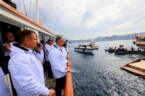 Valimiz Sayın Dr. İdris Akbıyık ve Protokol Üyelerinin de Katıldığı, The Bodrum Cup’ın Startını Sayın Valimiz Verdi