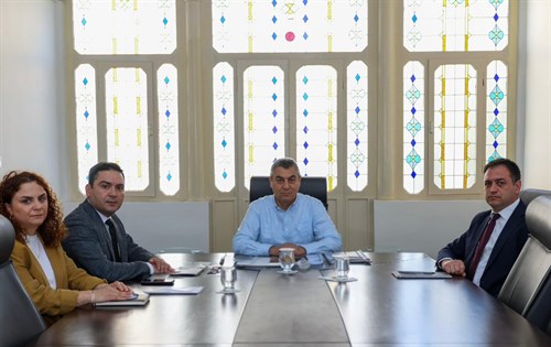 VALİMİZ SAYIN ATİLLA TOROS, ÇUKUROVA KALKINMA AJANSI MERSİN YATIRIM DESTEK OFİSİ’Nİ ZİYARET ETTİ