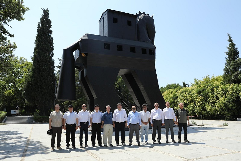Güney Marmara Kalkınma Ajansı Yönetim Kurulundan Troya Ziyareti