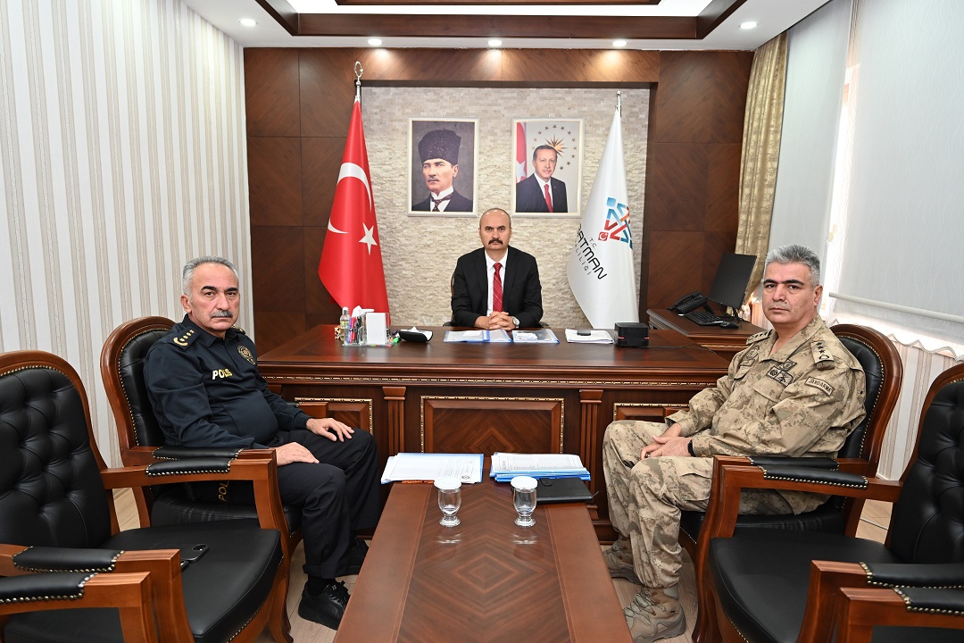 Valimiz, İçişleri Bakanımız Başkanlığında Yapılan VKS Toplantısına Katıldı