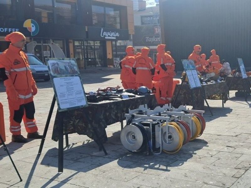 AFAD "Deprem Haftası" Kapsamında Stant Açtı