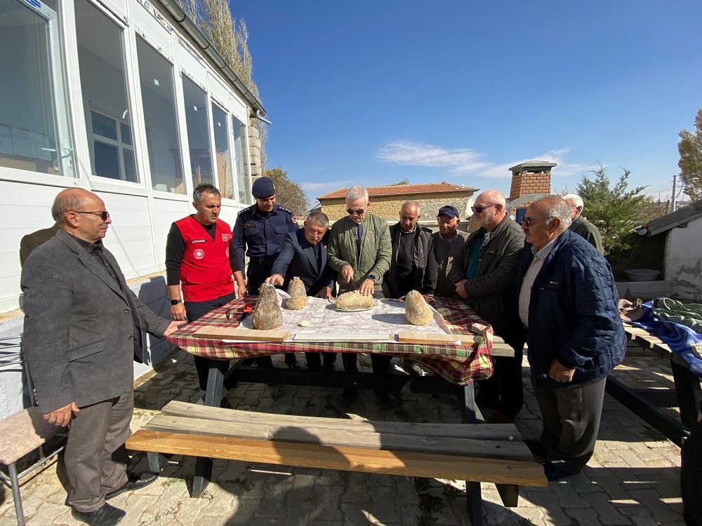 Gökçe Köyü’nde Obruk Peyniri Sezonu Açıldı