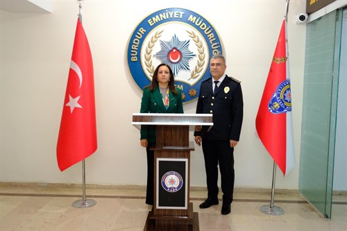 VALİ TÜLAY BAYDAR BİLGİHAN, İL EMNİYET MÜDÜRLÜĞÜNÜ ZİYARET ETTİ