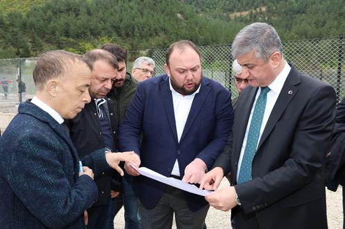 Valimiz Sayın Mustafa Yavuz, Yapım Çalışmaları Devam Eden Karabük Sahipsiz Hayvan Bakım ve Rehabilitasyon Merkezini Ziyaret Etti.