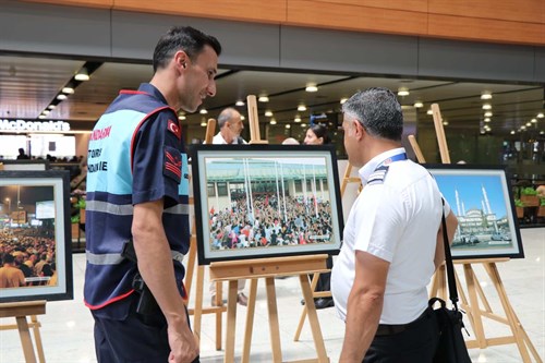 15 Temmuz Demokrasi ve Milli Birlik Günü Kapsamında Açılan Fotoğraf Sergisi