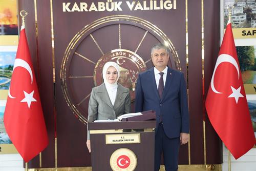Aile ve Sosyal Hizmetler Bakanımız Sayın Mahinur Özdemir Göktaş, Valiliğimizi Ziyaret Etti.