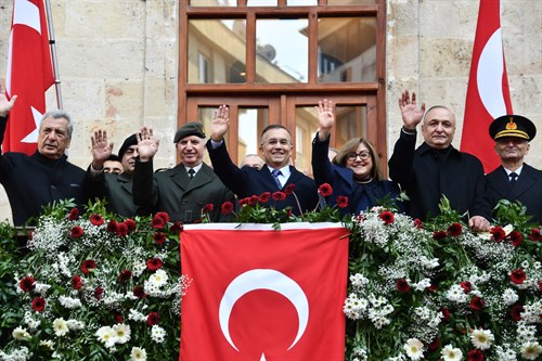 Atatürk’ün Gaziantep’e gelişinin 92'inci yıl dönümü kutlandı