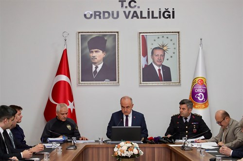 Vali Erol, Güvenlik, Asayiş ve Trafik Verilerini Paylaştı