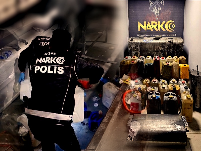 Bakanımız Sayın Ali Yerlikaya: ''Ağrı’da Gerçekleştirilen Operasyonda 761 Kilogram Metamfetamin Madde Ele Geçirildi''