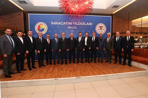 Vali Ayyıldız ve TOBB Başkanı Hisarcıklıoğlu, İhracatın Yıldızları Ödül Töreni'ne Katıldı