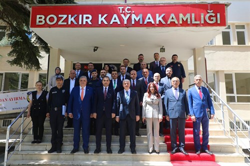 Valimiz İbrahim Akın, Bozkır İlçemizi Ziyaret Etti