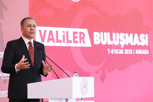 Valimiz Ali Fidan İçişleri Bakanlığımızın 2025 Valiler Buluşması Programına Katıldı